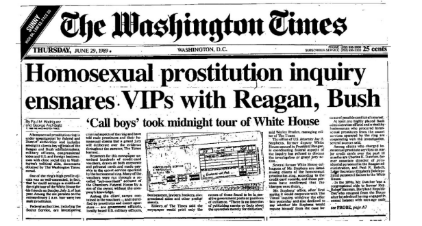 Washington Times Reagan Bush